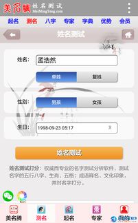 姓名测试免费八字算命(算命免费 生辰八字测名字)